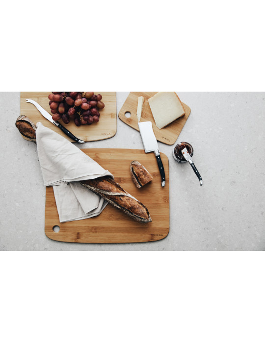 Trois couteaux fromage et beurre Vinga Gigaro personnalisable