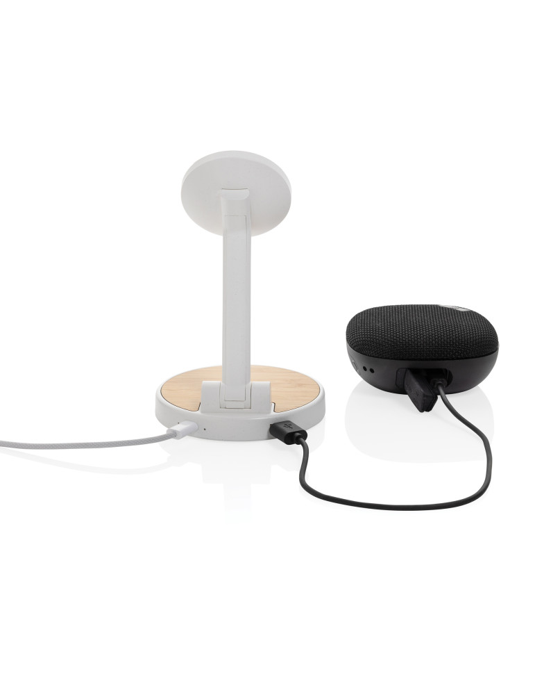 Chargeur 15W magnétique 2 en 1 Ontario personnalisable