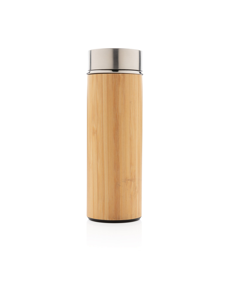 Gourde bambou 300 ml à goulot large personnalisable