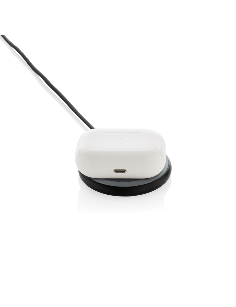 Chargeur 15 W 3 en 1 sans fil en plastique RCS Magnapad personnalisable