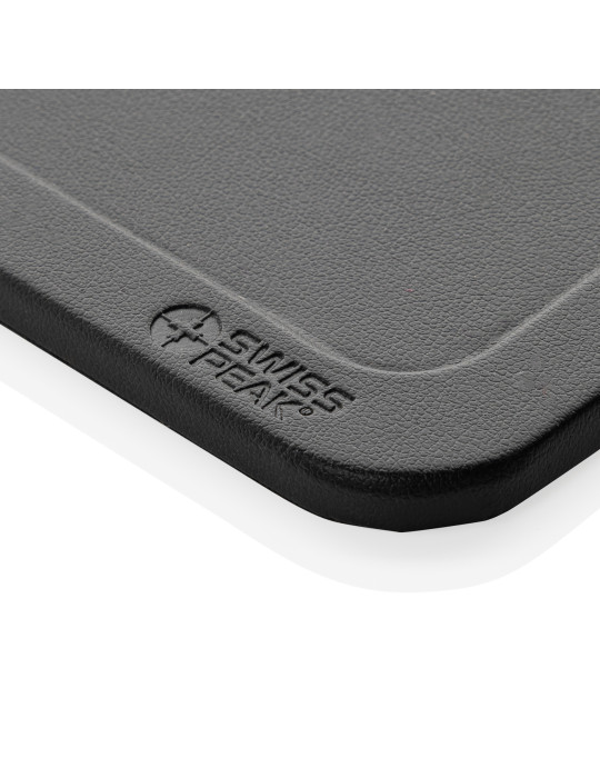 Plateau de bureau Swiss Peak avec chargeur 3 en 1 personnalisable