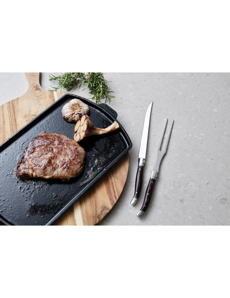 Set à découper Vinga Gigaro couteau et fourchette personnalisable
