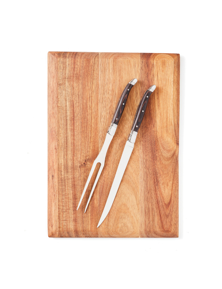 Set à découper Vinga Gigaro couteau et fourchette personnalisable