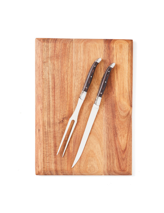 Set à découper Vinga Gigaro couteau et fourchette personnalisable