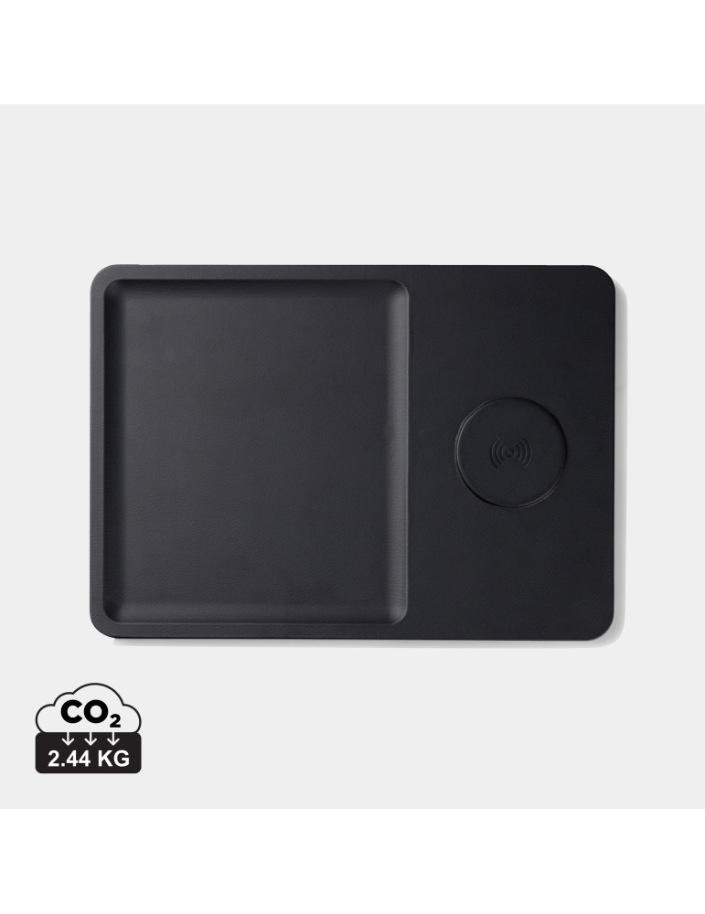 Plateau de bureau Vinga Timo avec chargeur sans fil 15 W personnalisable