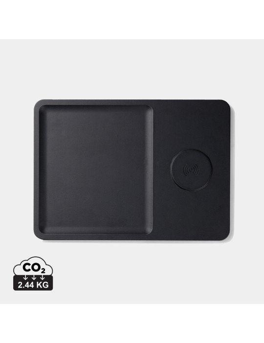 Plateau de bureau Vinga Timo avec chargeur sans fil 15 W personnalisable