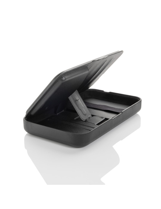 Étui Swiss Peak avec chargeur 3 en 1 et portefeuille amovible personnalisable