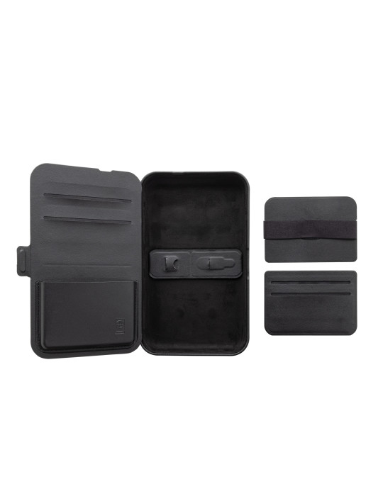 Étui Swiss Peak avec chargeur 3 en 1 et portefeuille amovible personnalisable
