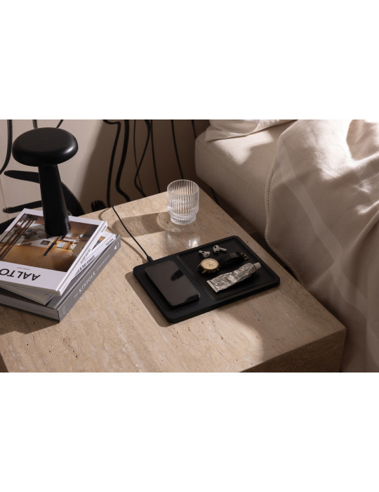 Plateau de bureau Vinga Timo avec chargeur sans fil 15 W personnalisable