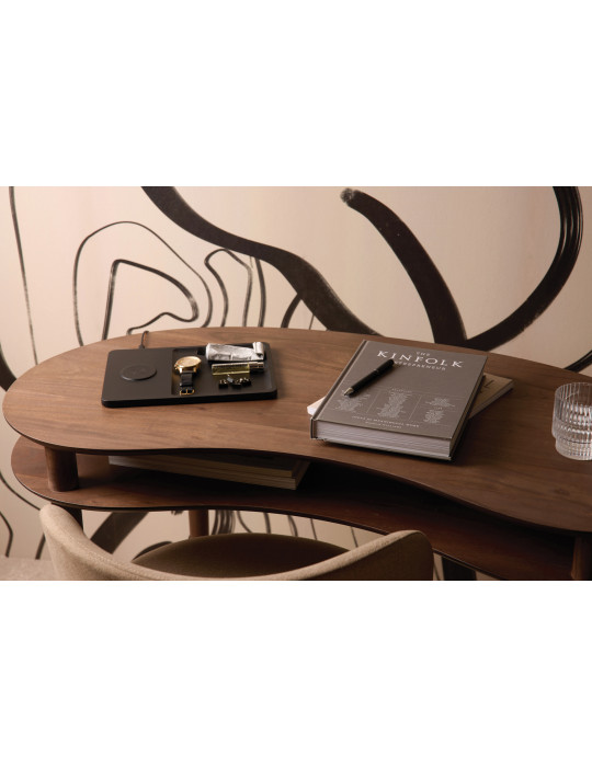 Plateau de bureau Vinga Timo avec chargeur sans fil 15 W personnalisable