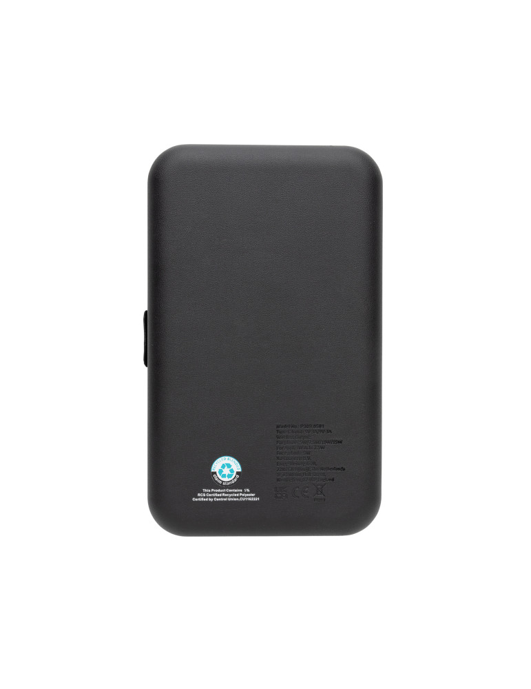 Étui Swiss Peak avec chargeur 3 en 1 et portefeuille amovible personnalisable