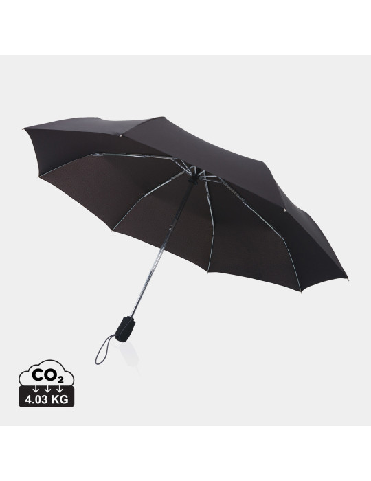 Parapluie pliant Swiss Peak Traveller 21 pouces AWARE personnalisable