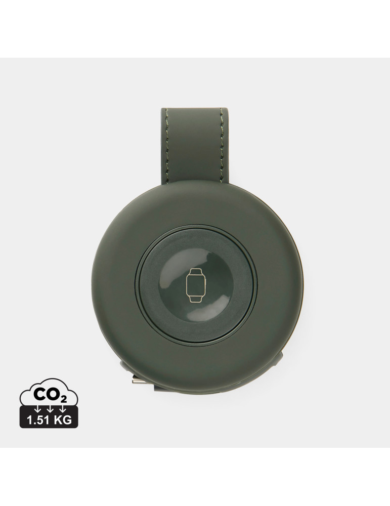 Chargeur voyage Vinga Baltimore sans fil deux en un 15 W personnalisable