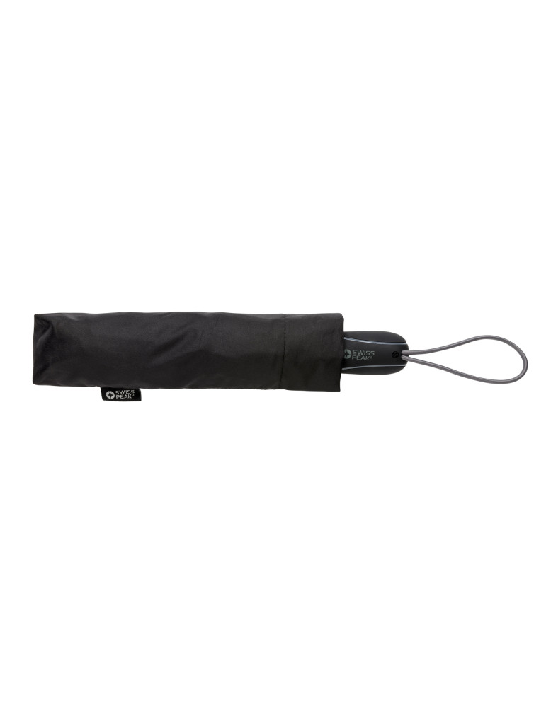 Parapluie pliant Swiss Peak Traveller 21 pouces AWARE personnalisable