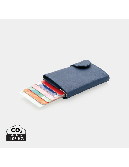 Porte-cartes C-Secure RFID avec portefeuille en PU personnalisable