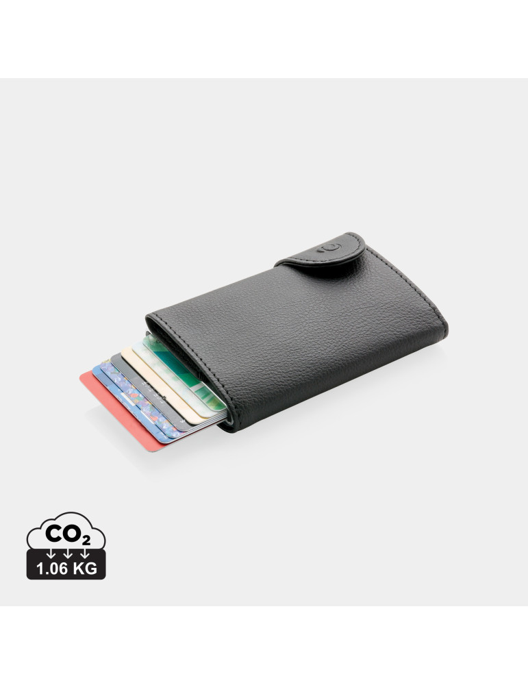 Porte-cartes C-Secure RFID avec portefeuille en PU personnalisable