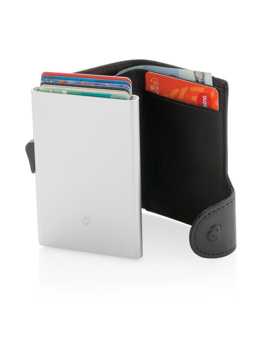 Porte-cartes C-Secure RFID avec portefeuille en PU personnalisable