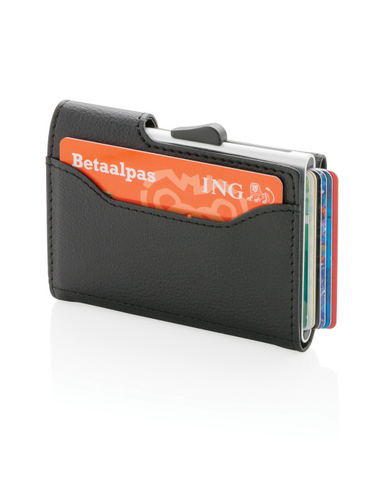 Porte-cartes C-Secure RFID avec portefeuille en PU personnalisable