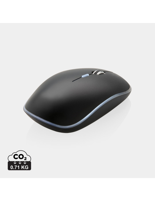 Souris sans fil lumineuse personnalisable