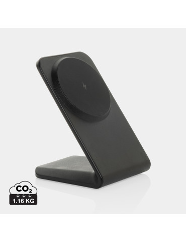 Chargeur magnétique 15W en plastique recyclé RCS VoltPerch personnalisable