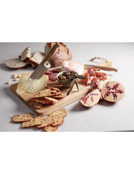 Planche rectangulaire de service Vinga Buscot teck FSC personnalisable