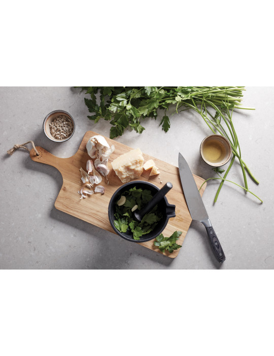 Planche rectangulaire de service Vinga Buscot teck FSC personnalisable