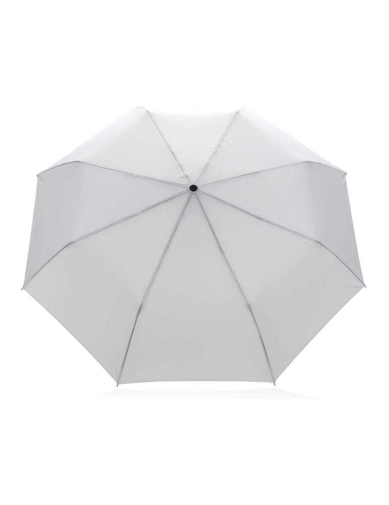 Mini parapluie Impact AWARE 20,5 pouces poignée bambou personnalisable