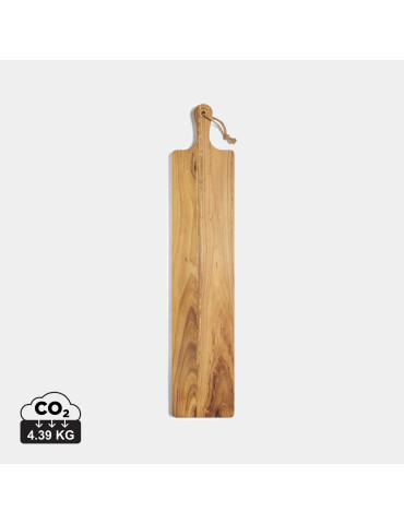 Planche longue Vinga Buscot 75 × 15 cm teck FSC personnalisable