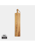Planche longue Vinga Buscot 75 × 15 cm teck FSC personnalisable