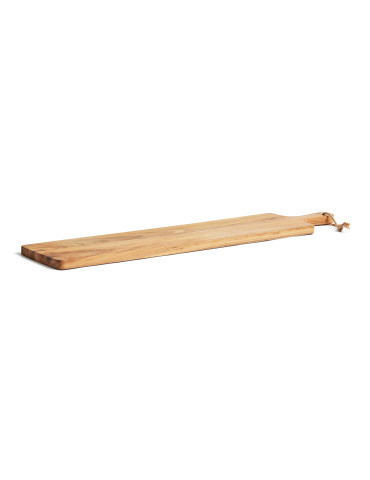 Planche longue Vinga Buscot 75 × 15 cm teck FSC personnalisable 2