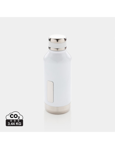 Gourde isotherme 500 ml avec plaque logo personnalisable