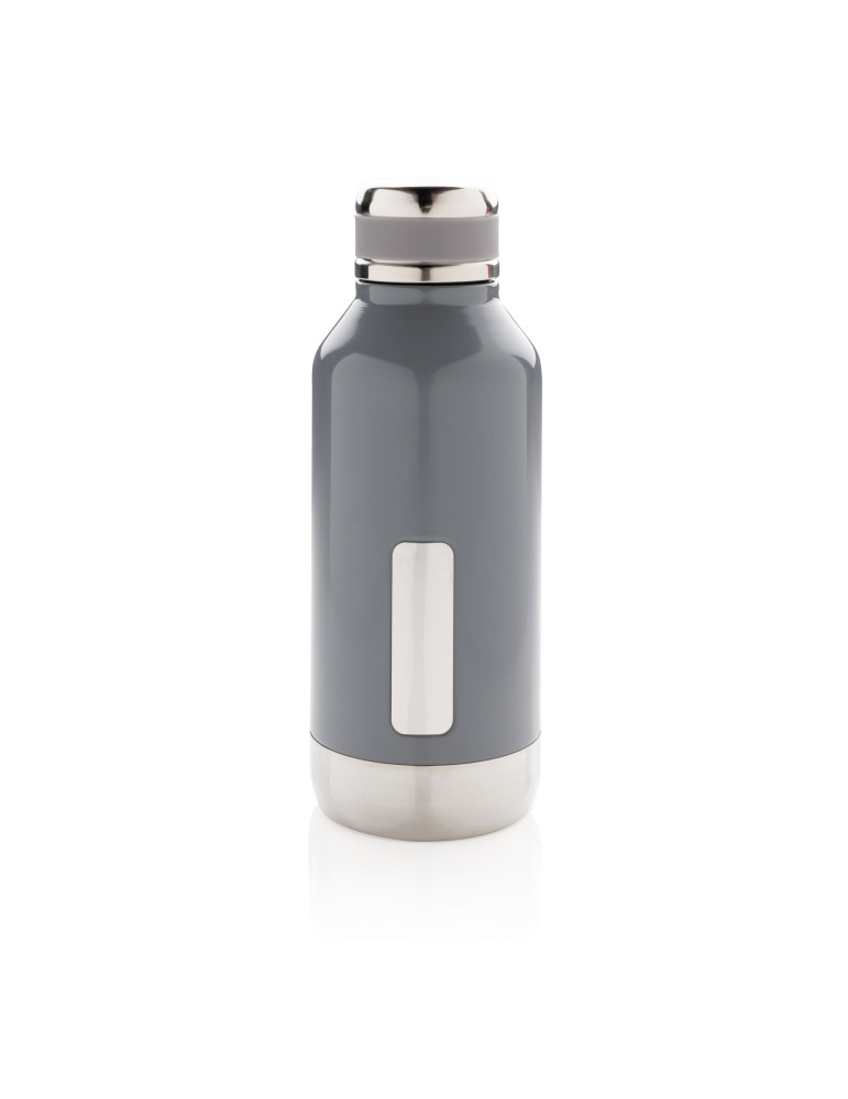 Gourde isotherme 500 ml avec plaque logo personnalisable