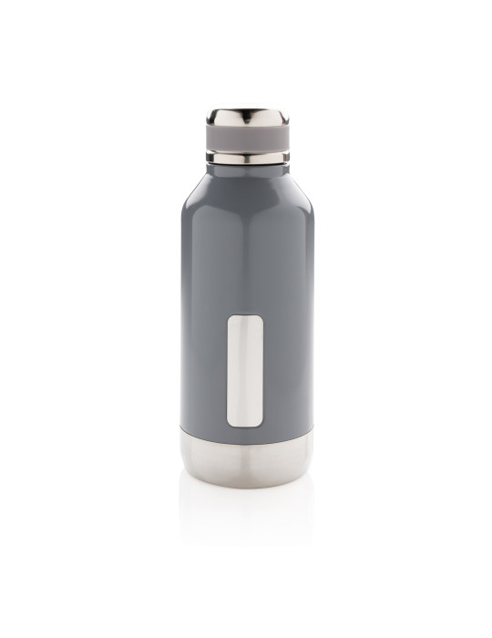 Gourde isotherme 500 ml avec plaque logo personnalisable