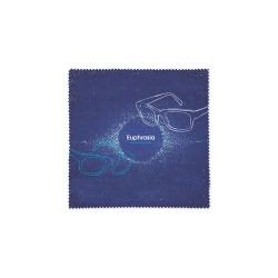Lingette Éco-responsable de Nettoyage en RPET 13x13cm - Personnalisée RPET Matières : PET recyclé Couleurs : blanc 2