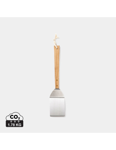 Spatule Vinga Paso inox avec manche en frêne personnalisable