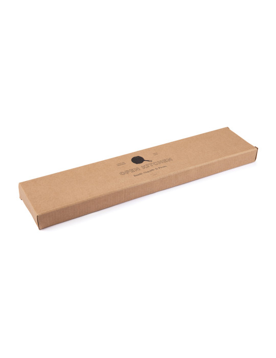 Spatule Vinga Paso inox avec manche en frêne personnalisable
