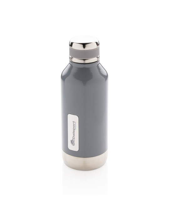Gourde isotherme 500 ml avec plaque logo personnalisable