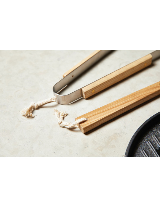 Spatule Vinga Paso inox avec manche en frêne personnalisable