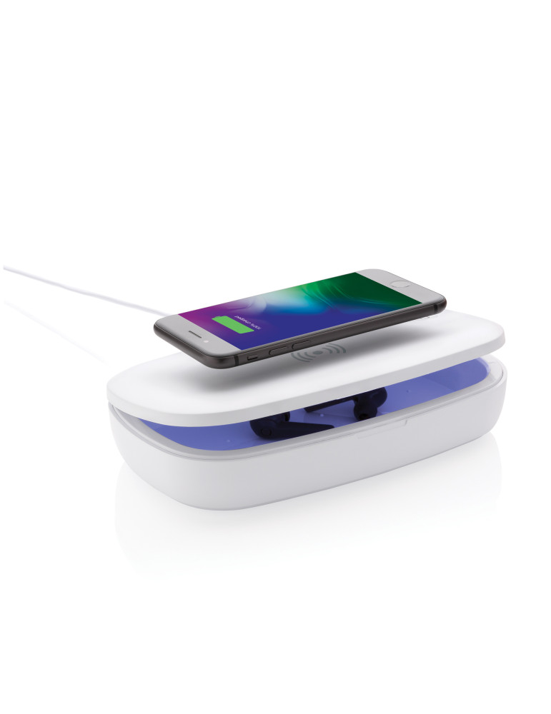 Boîte UV-C avec charge sans fil 5 W personnalisable