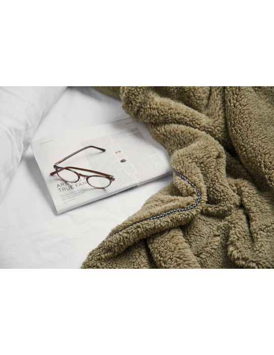 Plaid double épaisseur Vinga Maine polyester GRS personnalisable