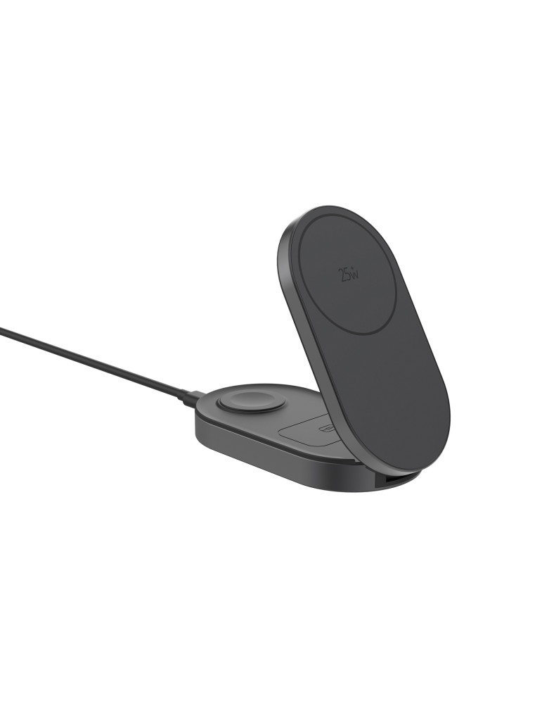 Chargeur 25W sans fil et pliable 3-en-1 Quantum personnalisable