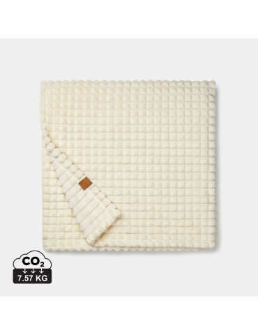 Plaid à carreaux Vinga Branson en rPET GRS 290 g/m² personnalisable