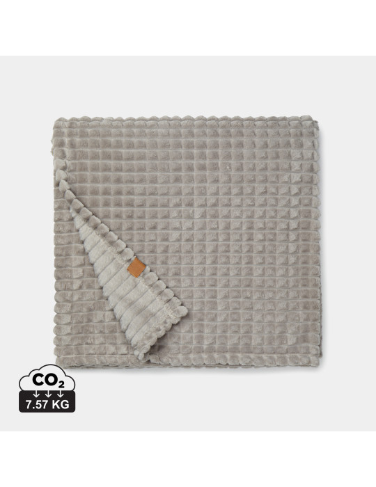 Plaid à carreaux Vinga Branson en rPET GRS 290 g/m² personnalisable