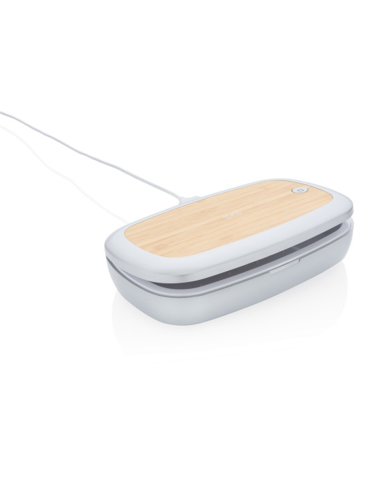 Boîte UV-C Rena avec charge sans fil 5 W personnalisable