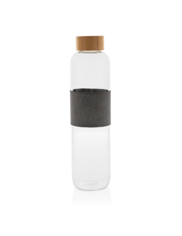 Gourde Impact 750 ml en verre et bambou personnalisable 2
