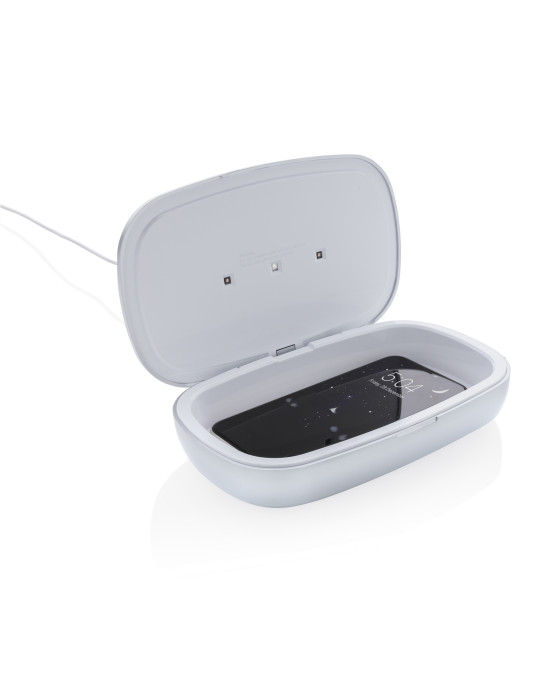 Boîte UV-C Rena avec charge sans fil 5 W personnalisable