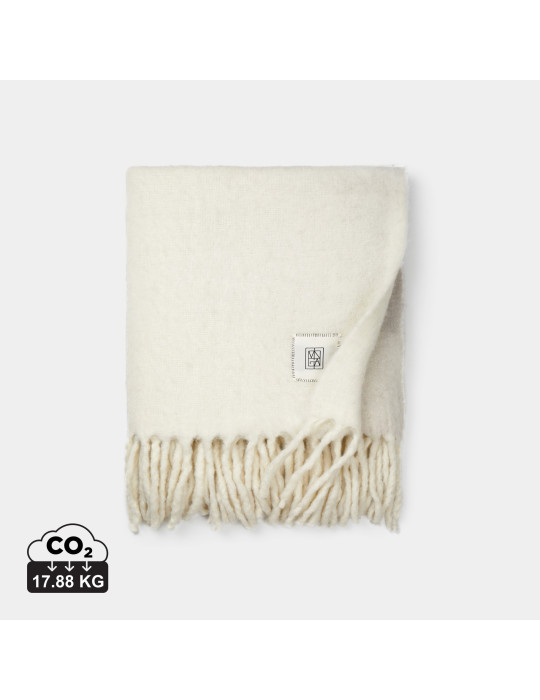 Plaid Vinga Saletto laine mélangée 275 g/m² personnalisable