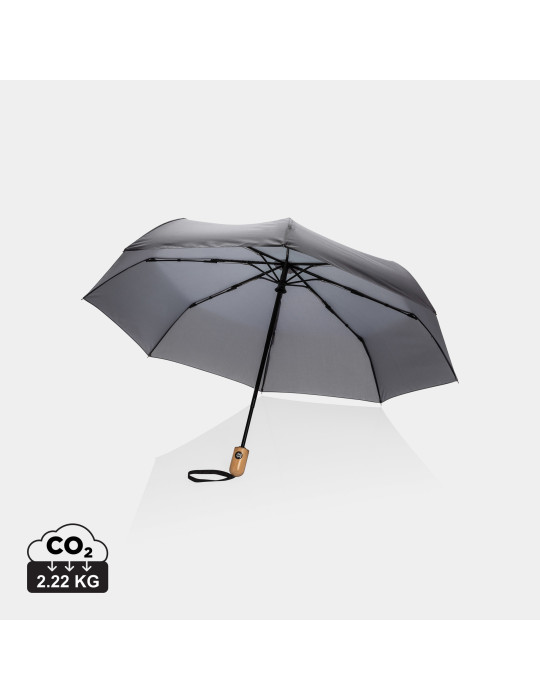 Parapluie automatique Impact AWARE 21 pouces bambou personnalisable