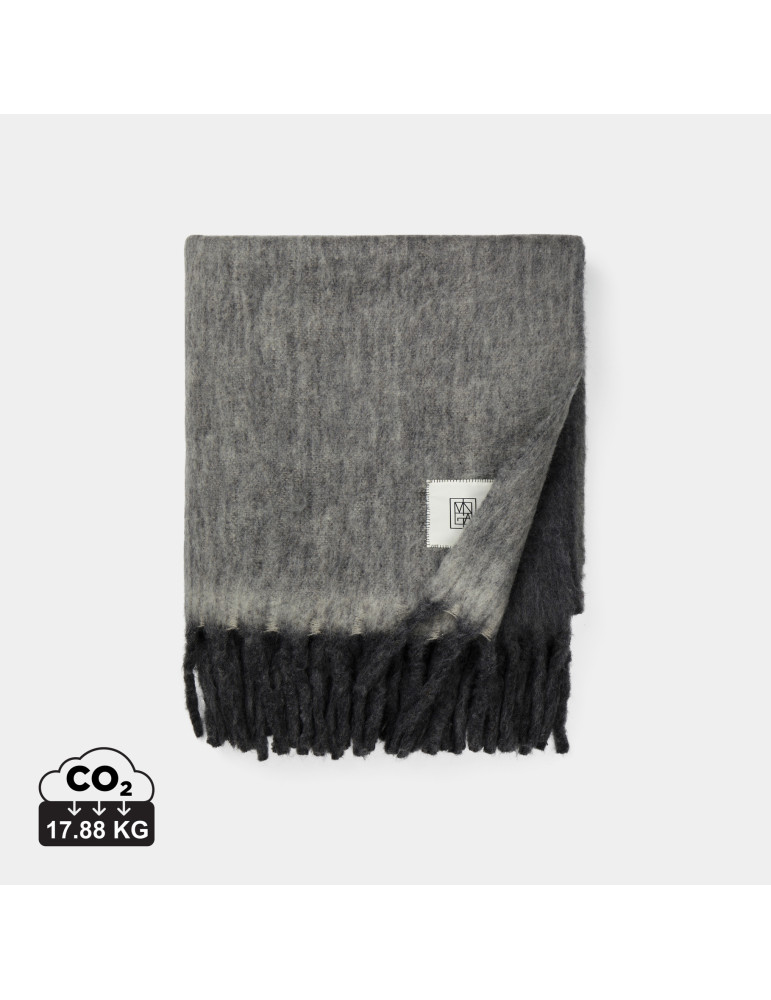 Plaid Vinga Saletto laine mélangée 275 g/m² personnalisable