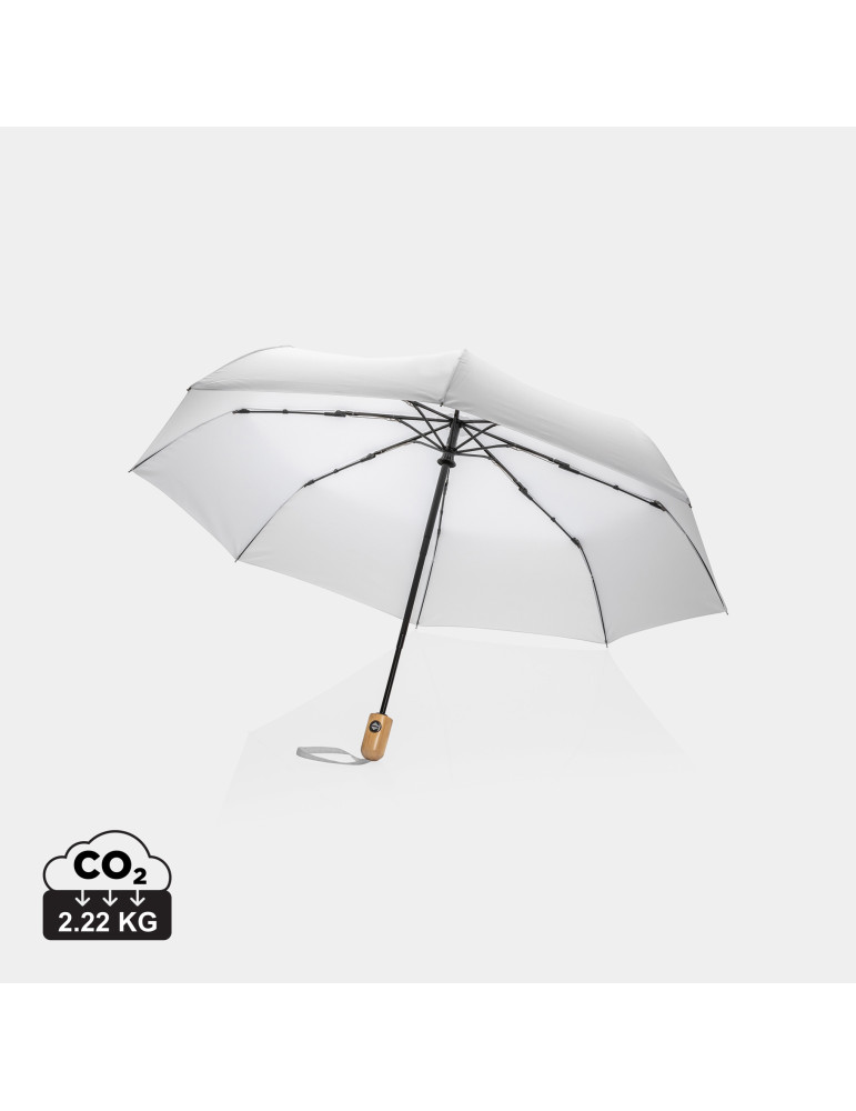 Parapluie automatique Impact AWARE 21 pouces bambou personnalisable